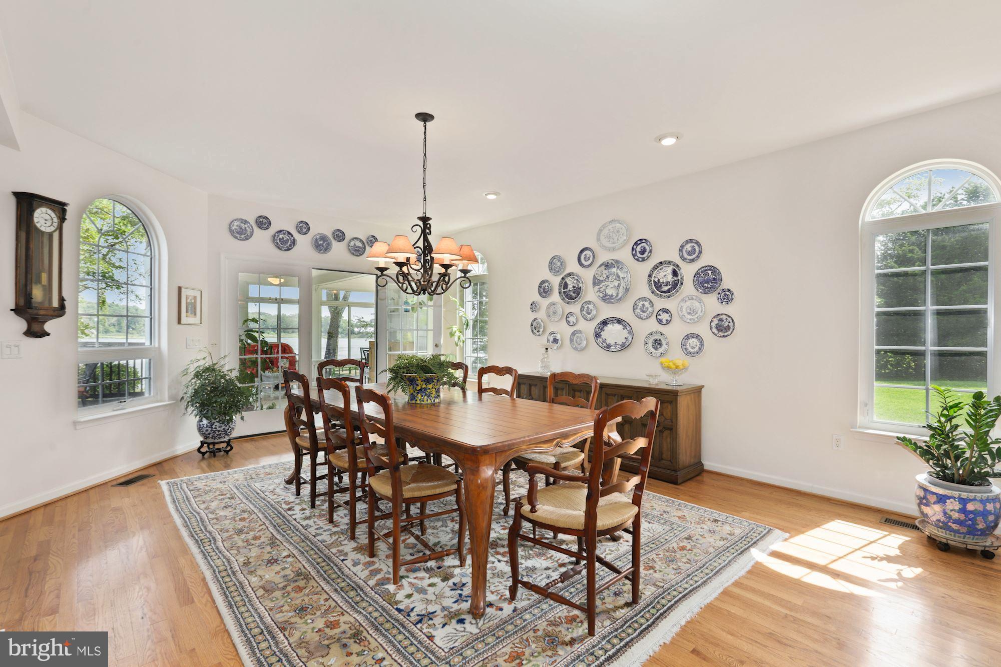 123 Riverview Drive Dagsboro, DE 19939 - Photo 15 of 55 Large Formal Dining with Attached Sunroom