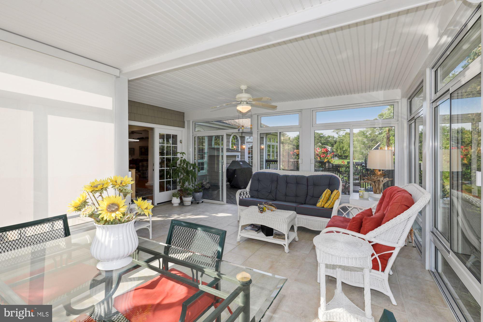123 Riverview Drive Dagsboro, DE 19939 - Photo 17 of 55 Gorgeous Sunroom with Panoramic Water View
