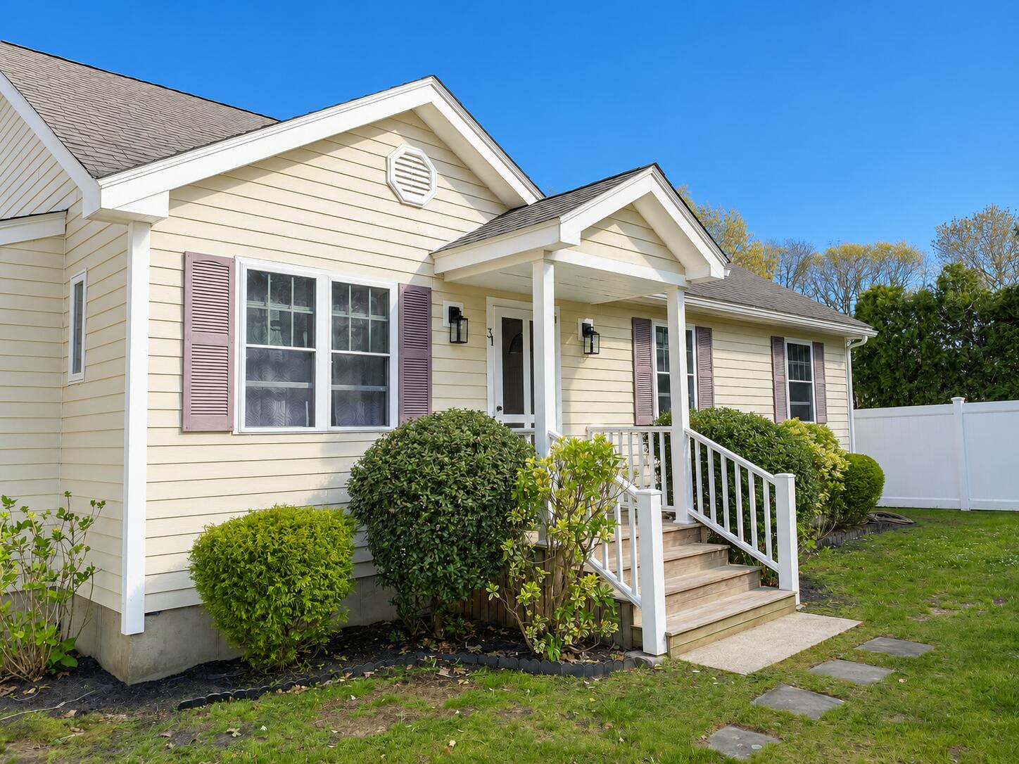 34 10th Street South Edgartown, MA 02539 - Photo 1 of 20 a front view of a house with a yard
