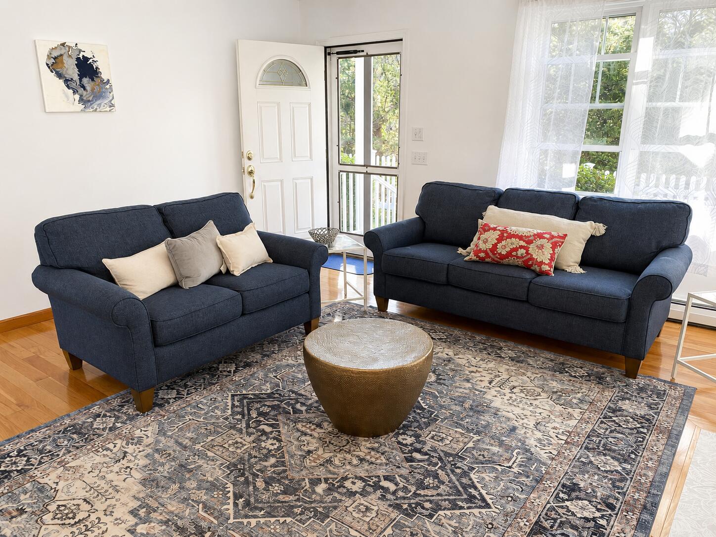 34 10th Street South Edgartown, MA 02539 - Photo 4 of 20 a living room with furniture and a large window