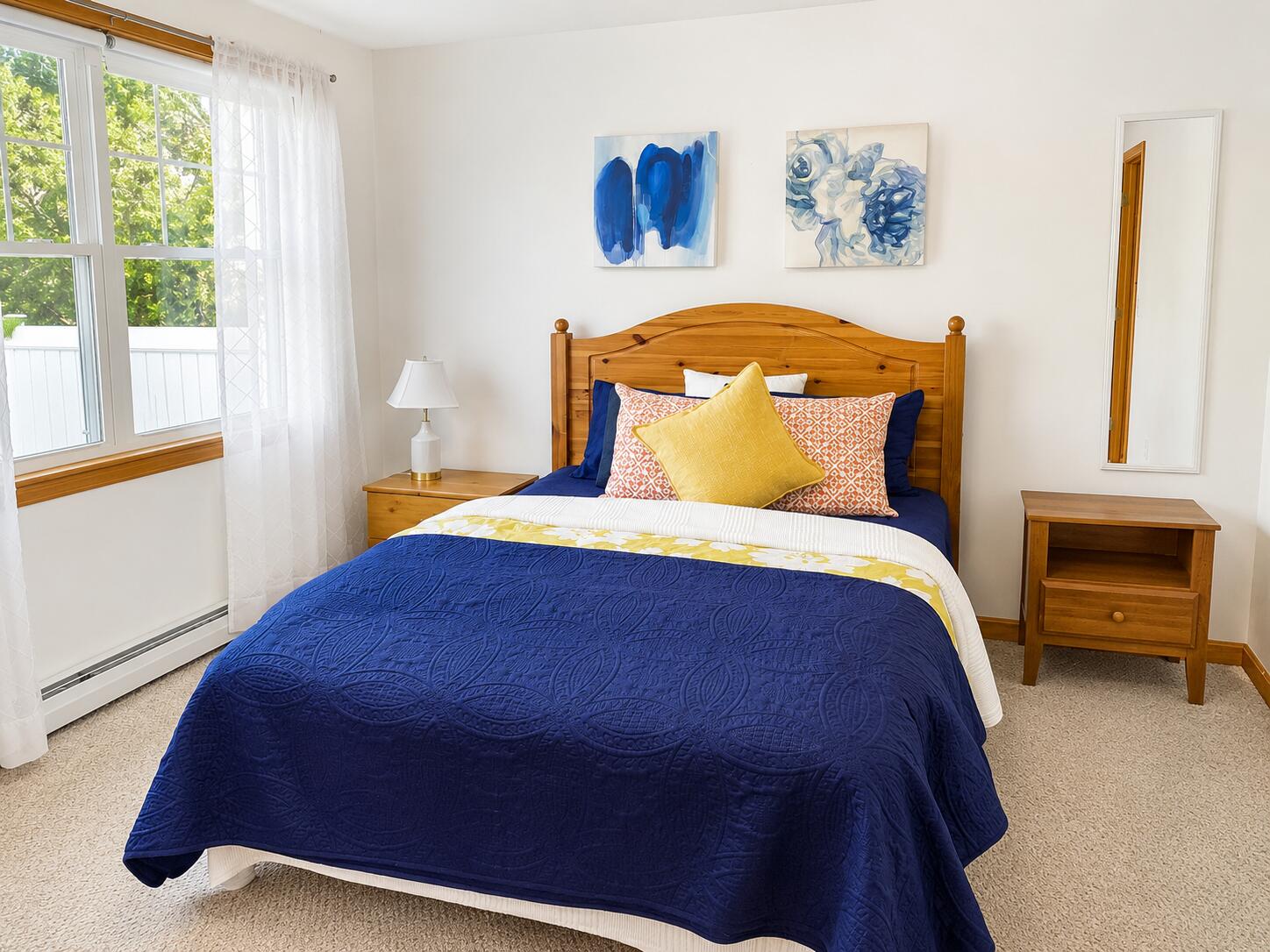 34 10th Street South Edgartown, MA 02539 - Photo 10 of 20 a bedroom with a bed and wooden floor