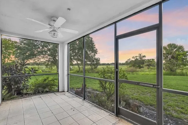 a view of a big room with a large window