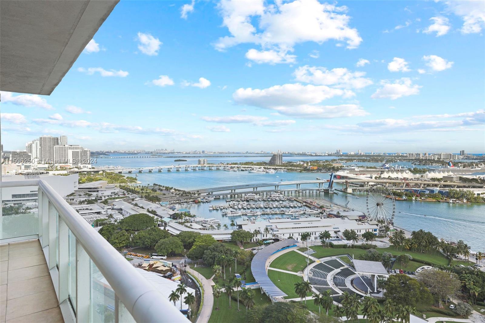 50 Biscayne Boulevard, Unit 3102 Miami, FL 33132 - Photo 27 of 43 an aerial view of a city