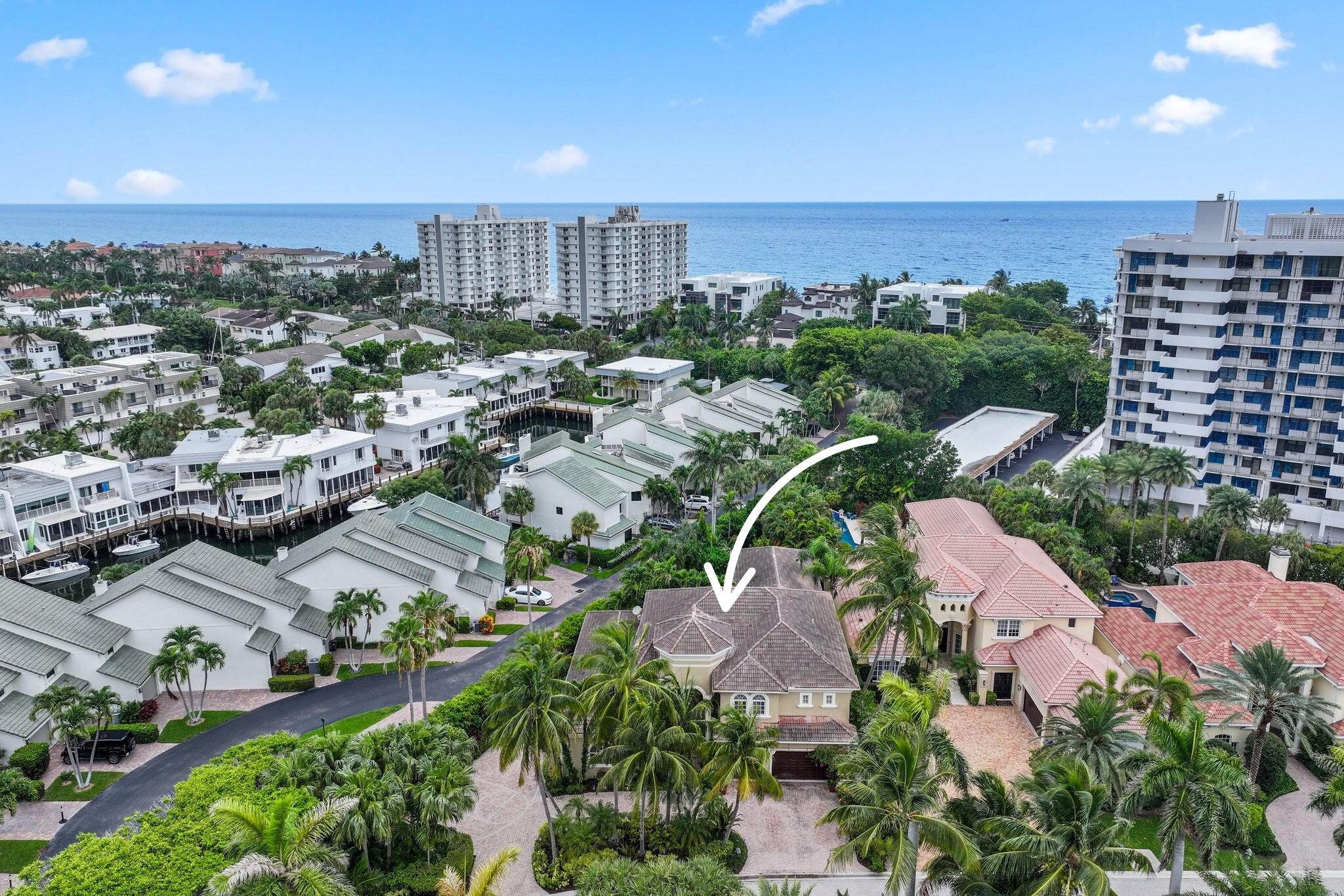 1018 Grand Court Highland Beach, FL 33487 - Photo 2 of 70 an aerial view of a city
