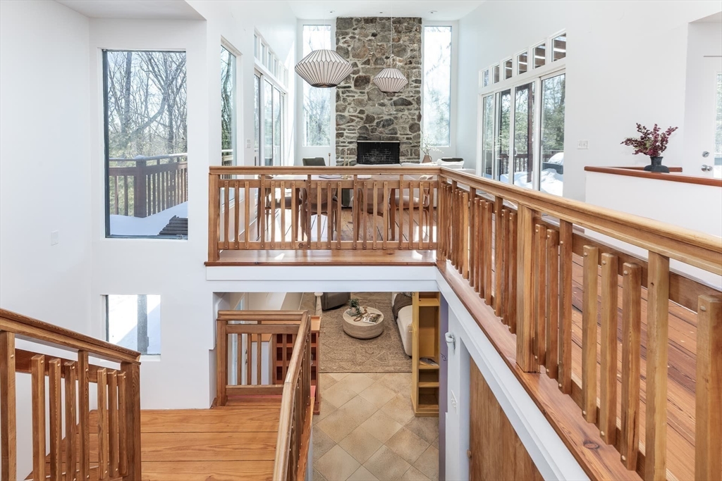 100 Bradford Road Weston, MA 02493 - Photo 26 of 42 a view of a balcony and car parked