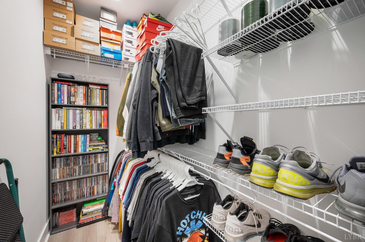 36 Porter Lane Forest, VA 24551 - Photo 13 of 25 a view of walk in closet with clothes and shoes