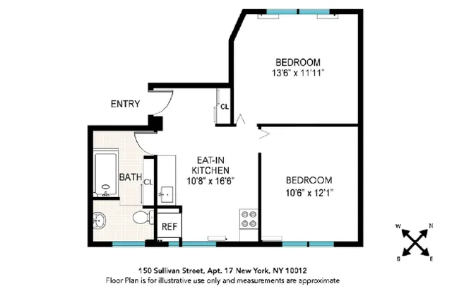 $5,000 | 150 Sullivan Street, Unit 17 | SoHo