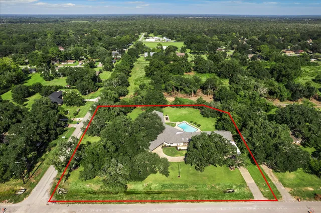 a view of yard with tree s