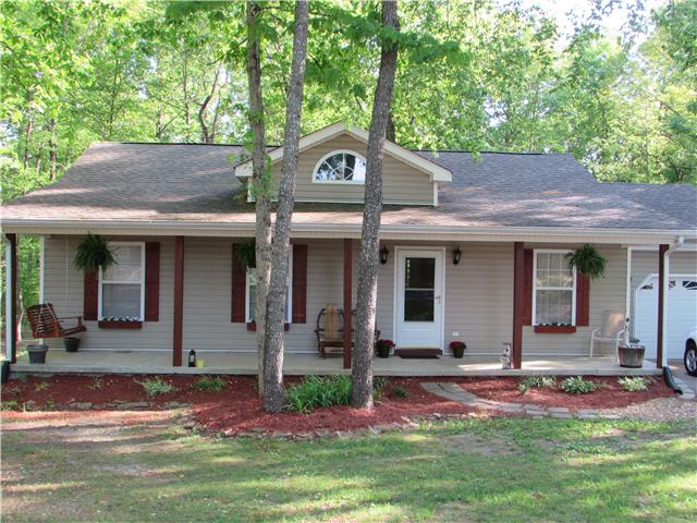 Front of house, picture taken in the spring.
