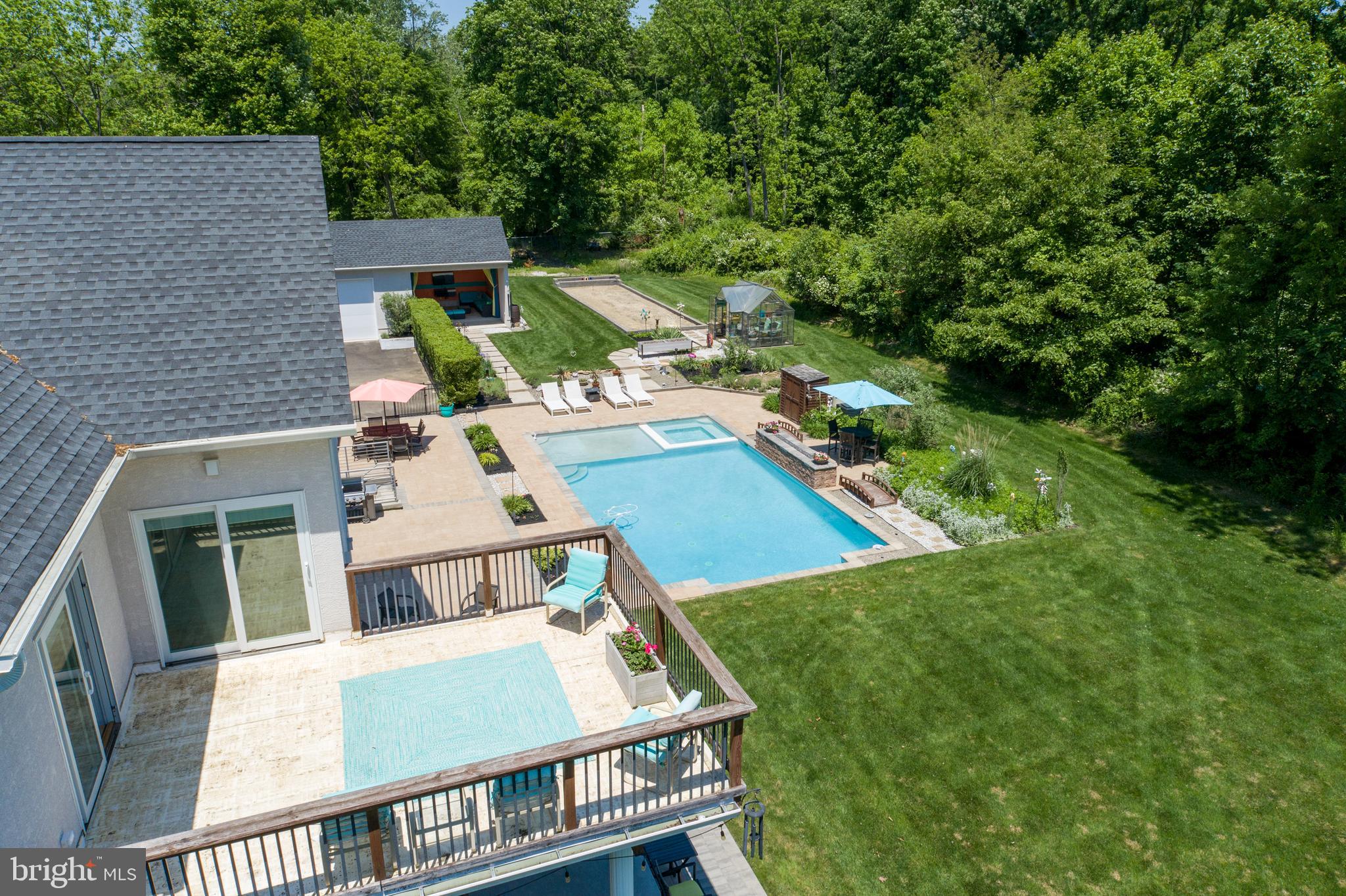 389 Eagle Road Newtown, PA 18940 - Photo 6 of 47 Owners Suite Balcony.