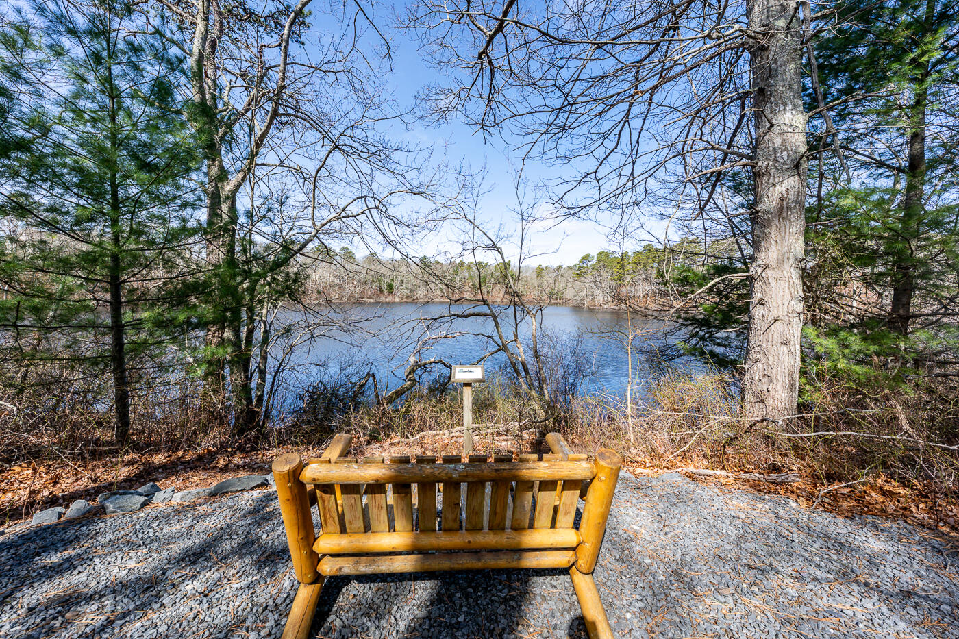 22 Grey Hawk Drive, Unit 645 Mashpee, MA 02649 - Photo 35 of 36 Walking Trail/ Martha Pond