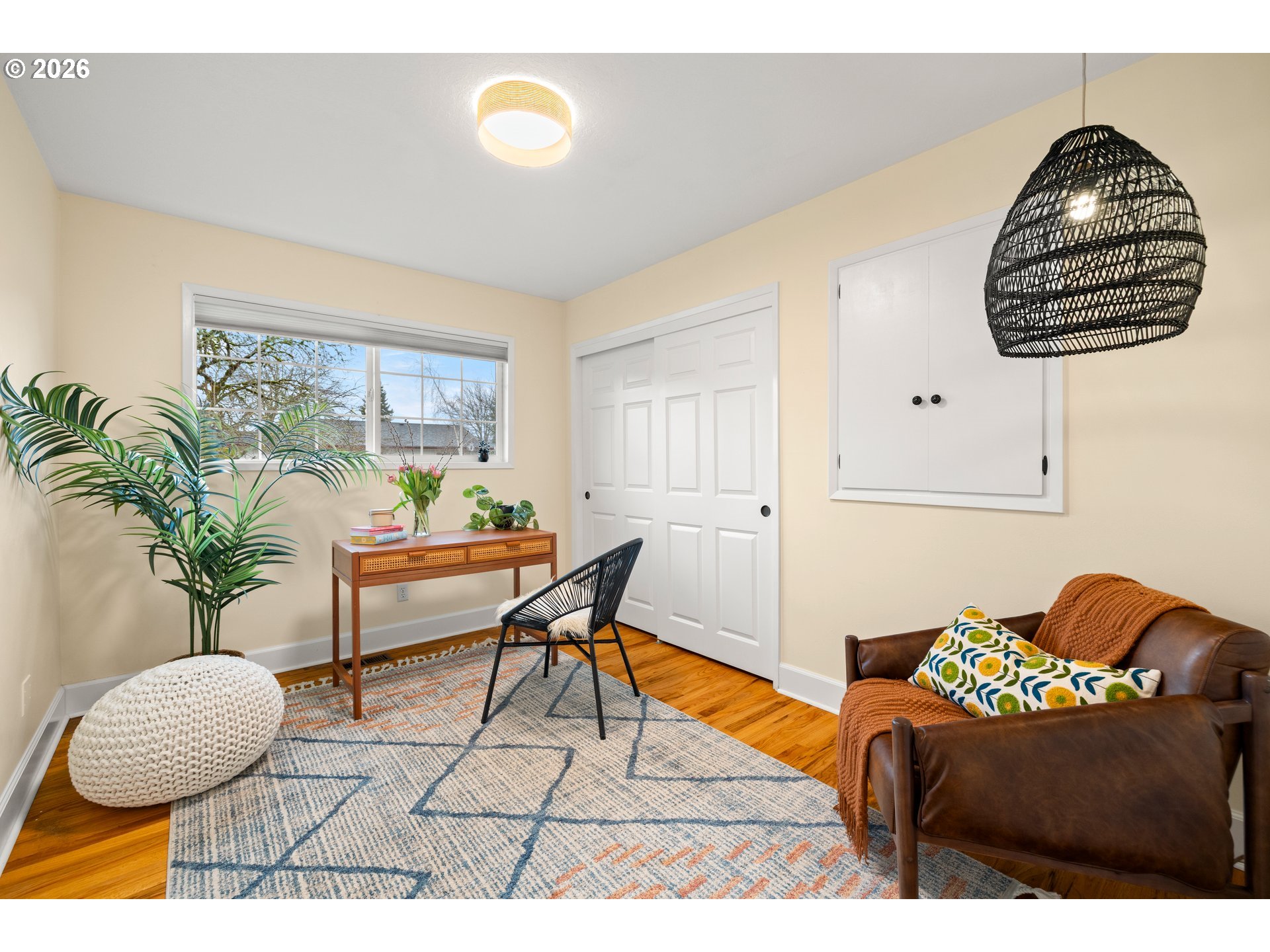 1744 Northeast 153rd Place Portland, OR 97230 - Photo 12 of 33 a living room with furniture and a potted plant
