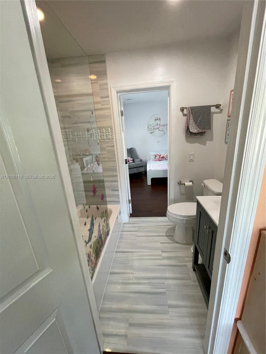 4161 Southwest 102nd Avenue Miami, FL 33165 - Photo 17 of 33 a bathroom with a sink and a shower