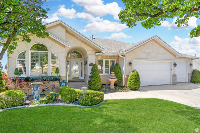 1016 Terrace Drive Bountiful, UT 84010 - Photo 1 of 1 Beautifully designed rambler with a timeless brick-and-stucco exterior with 5 bedrooms, 3 car garage and nearly 5,000 sq ft
