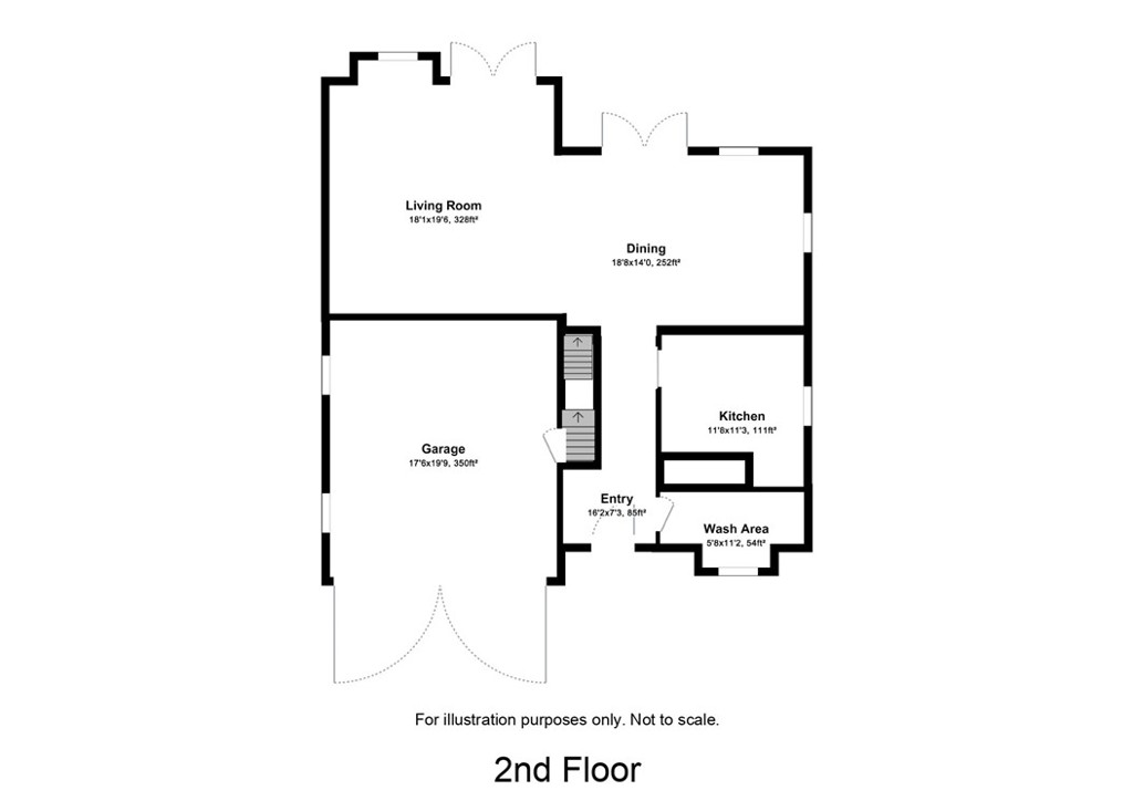 845 Sonoma Drive Lake Arrowhead, CA 92352 - Photo 35 of 49 a picture of a room with a white wall and white walls