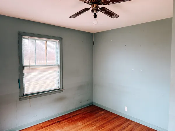 wooden floor in an empty room