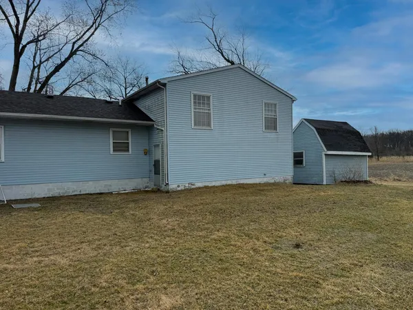 a house with a yard