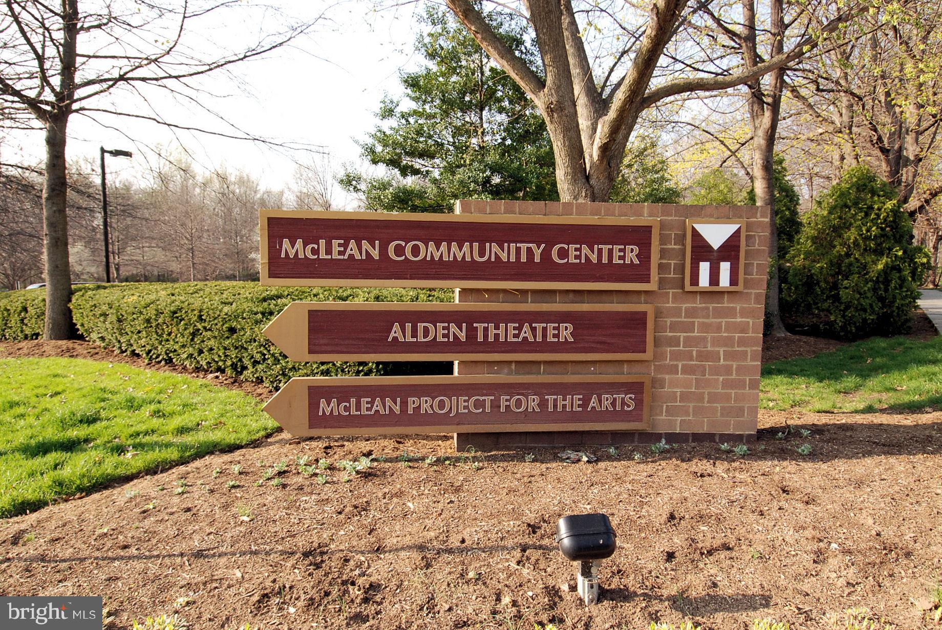 6443 Linway Terrace McLean, VA 22101 - Photo 45 of 53 a sign on the side of a building