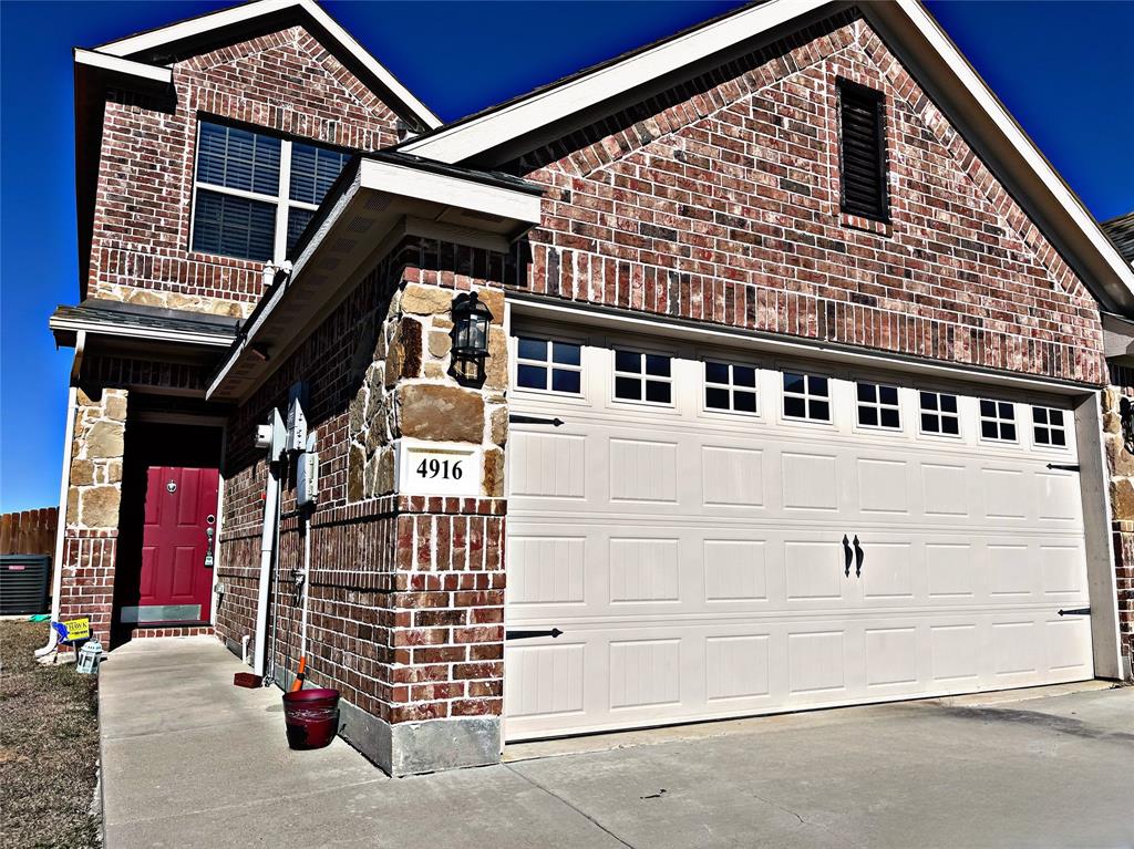 4916 Villas Drive Sanger, TX 76266 - Photo 1 of 1 a front view of a house