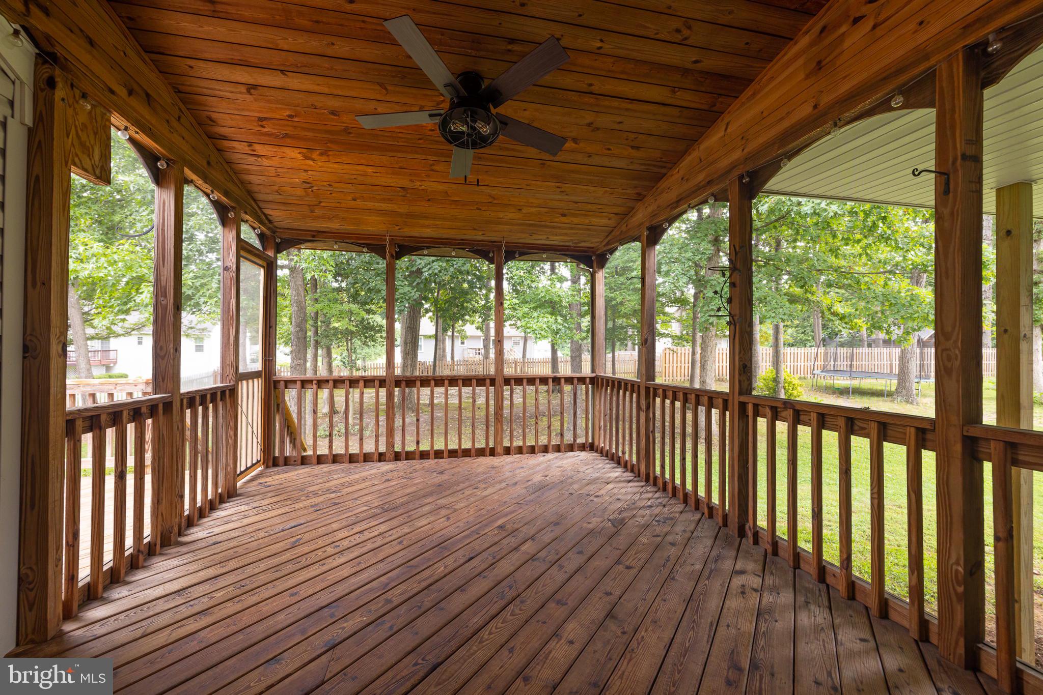 7 Redskin Drive Fredericksburg, VA 22405 - Photo 23 of 39 Newly screened 3-season porch