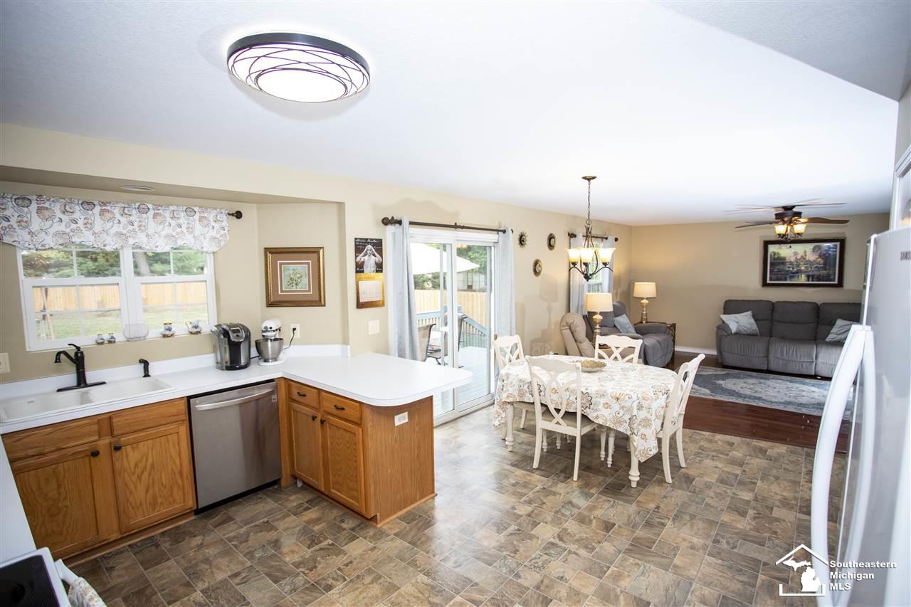 8245 Secor Road Lambertville, MI 48144 - Photo 4 of 26 Open Kitchen