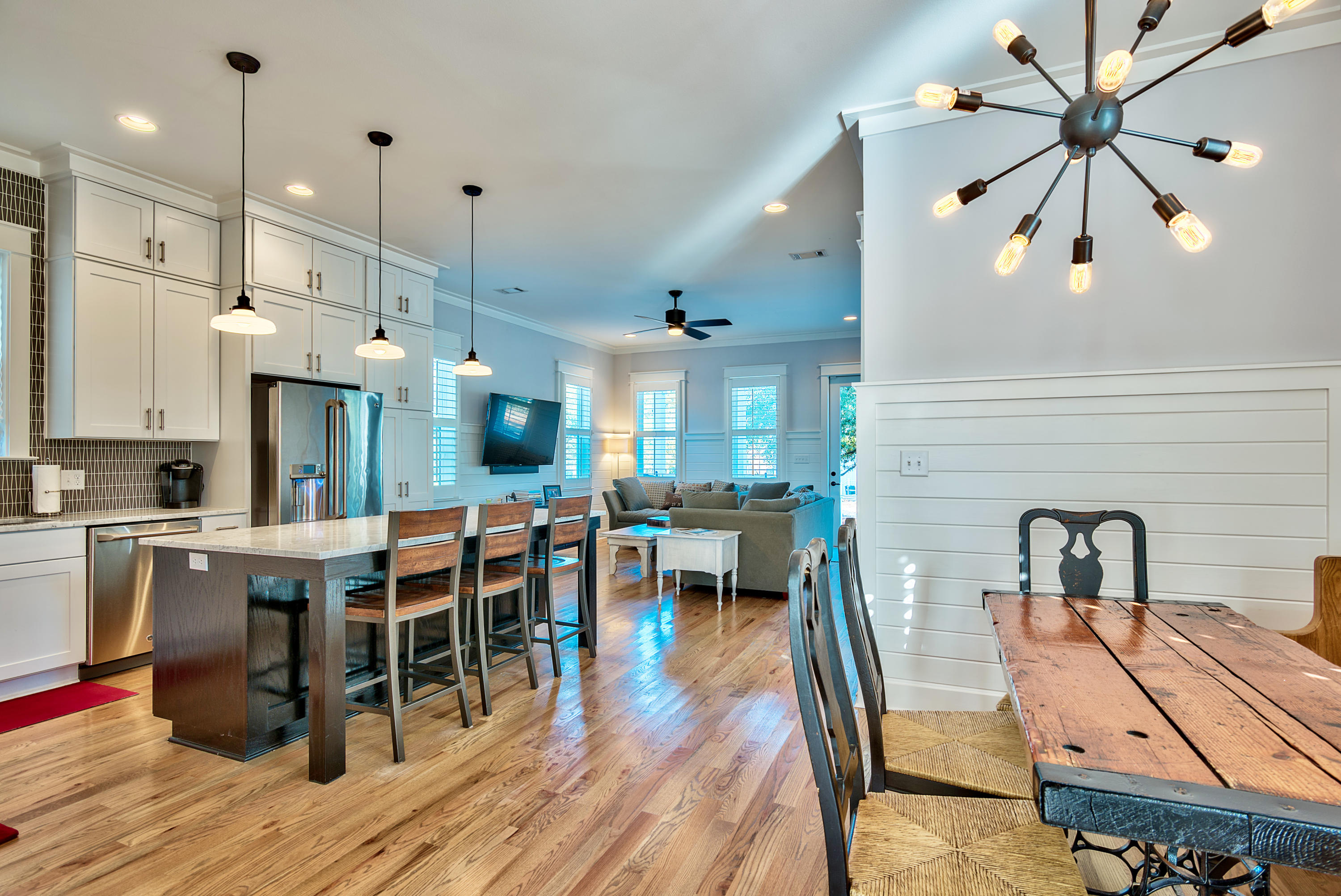 19 Dune Ridge Road Santa Rosa Beach, FL 32459 - Photo 5 of 29 a large kitchen with lots of counter space and furniture