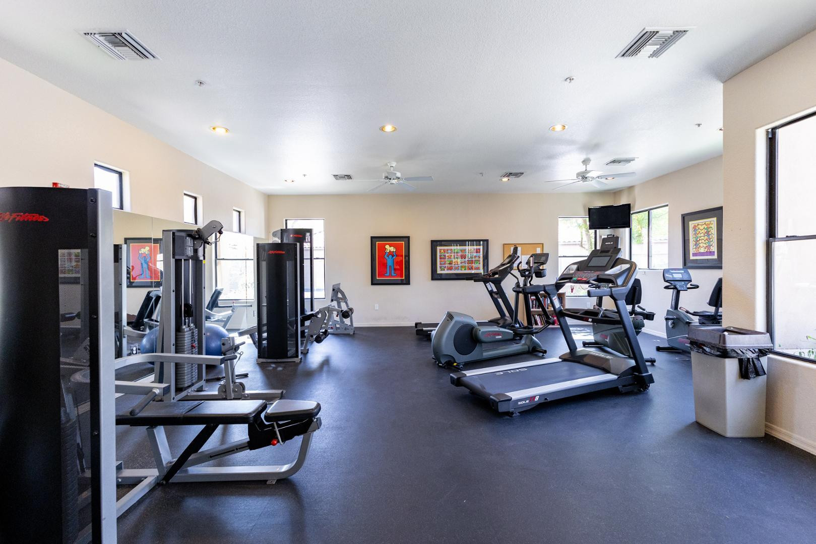 7027 North Scottsdale Road, Unit 225 Scottsdale, AZ 85253 - Photo 36 of 48 a view of a room with gym equipment