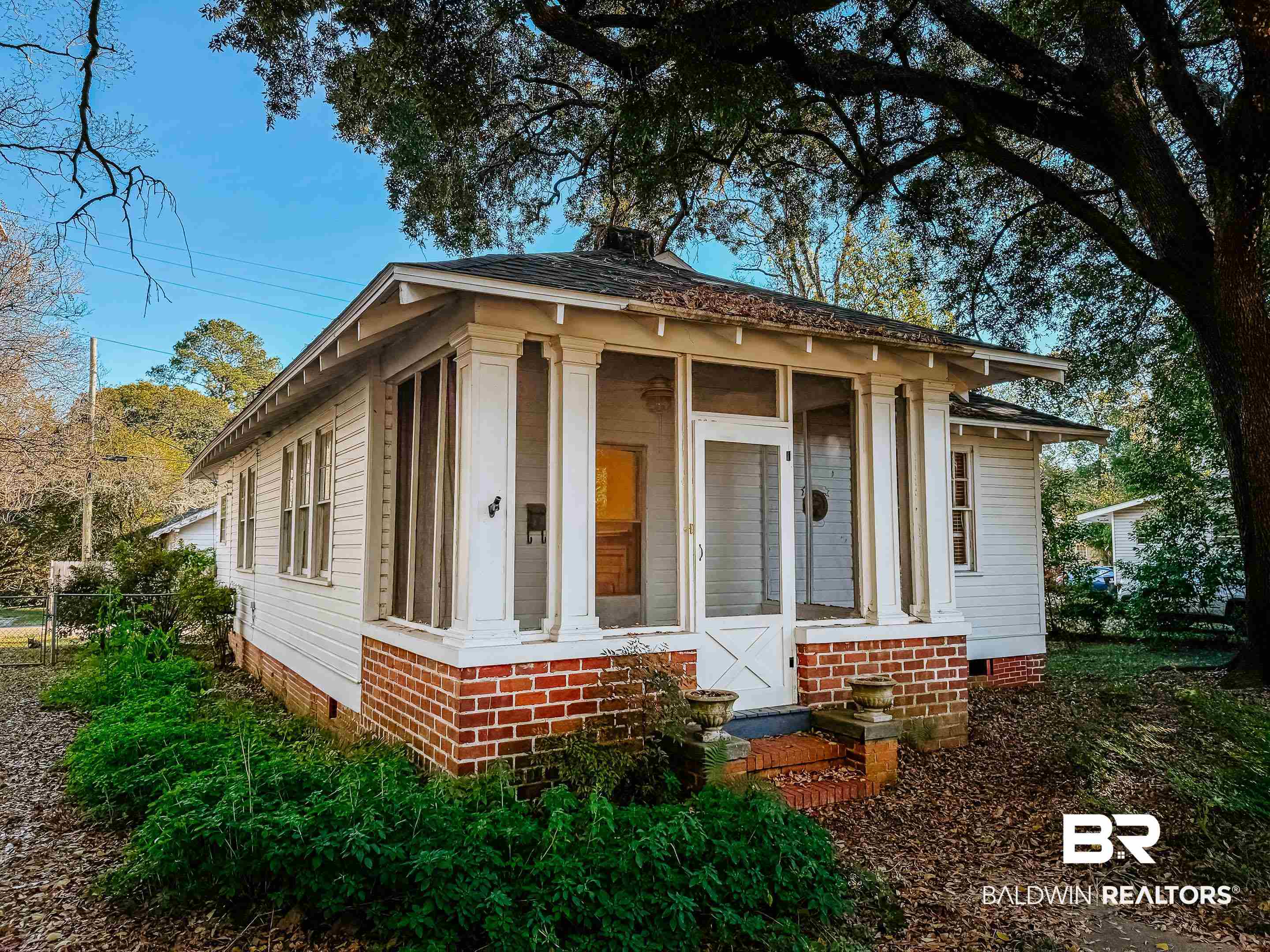 206 1st Street Mobile, AL 36611 - Photo 1 of 26 View of home's exterior with crawl space and a porch