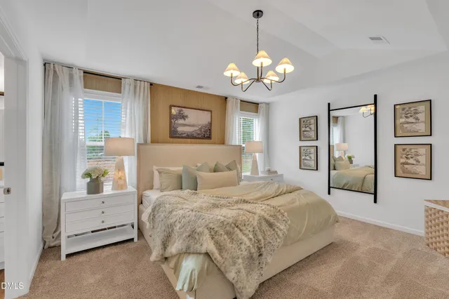 a view of a swimming pool with an ocean view