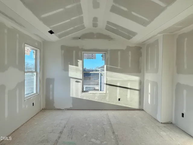 a front view of residential building