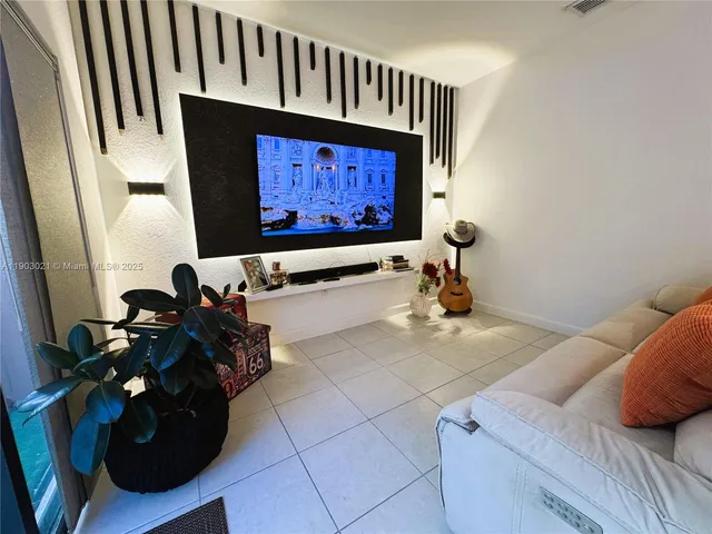 a view of a backyard with a garden