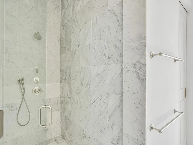 a view of a terrace with furniture