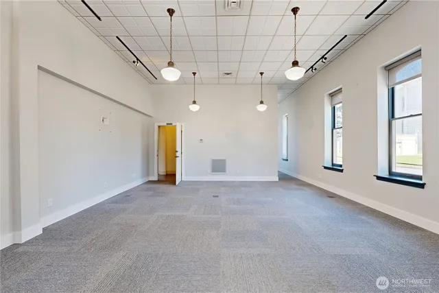 a view of a house with a street