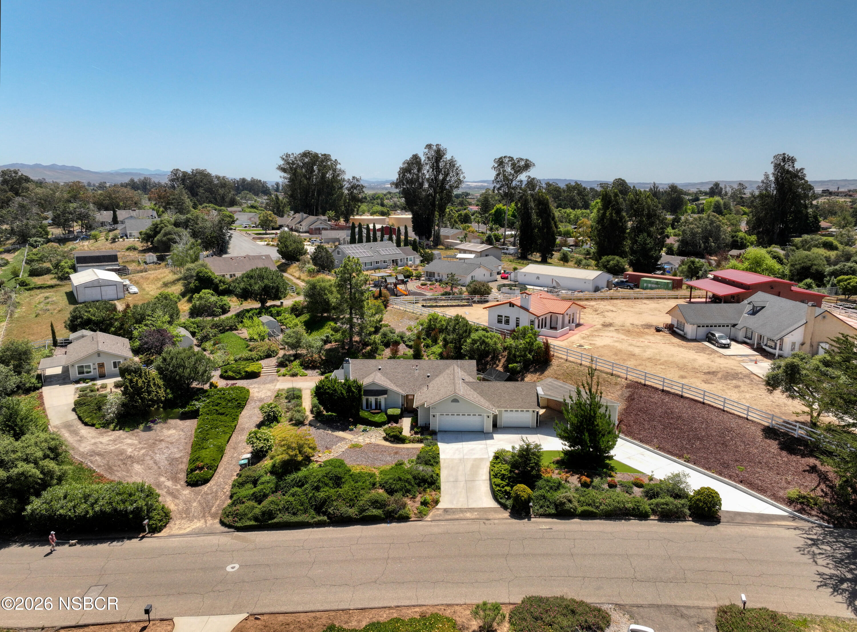 435-433 Eucalyptus Road, Unit 435433 Nipomo, CA 93444 - Photo 72 of 78 Drone View Directly over property Front