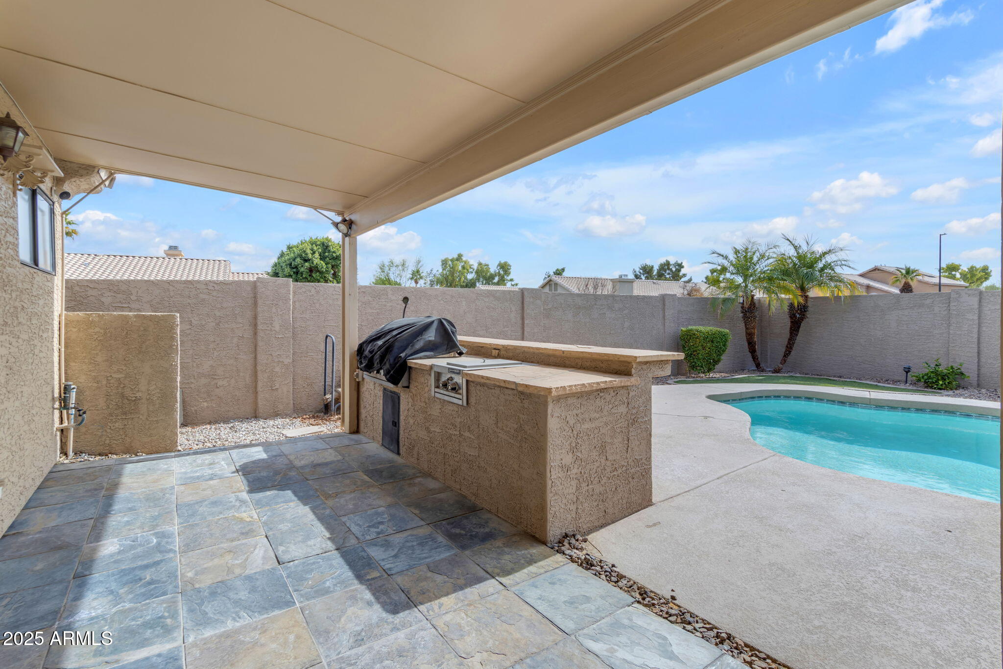 137 West Gary Way Gilbert, AZ 85233 - Photo 17 of 43 a view of a terrace with a yard