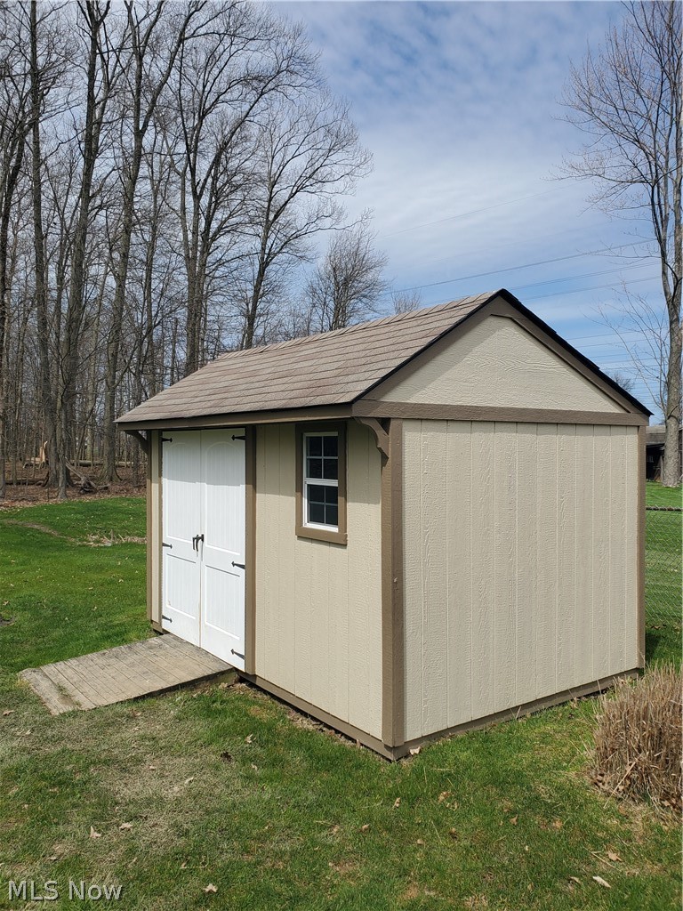 5520 Ridgeview Boulevard North Ridgeville, OH 44039 - Photo 33 of 35 Double Door shed in the back yard