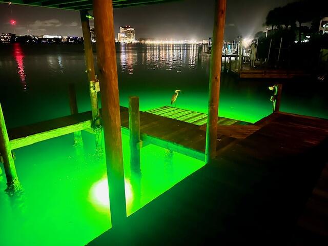 910 Santa Rosa Boulevard Fort Walton Beach, FL 32548 - Photo 61 of 68 Green fishing lights!