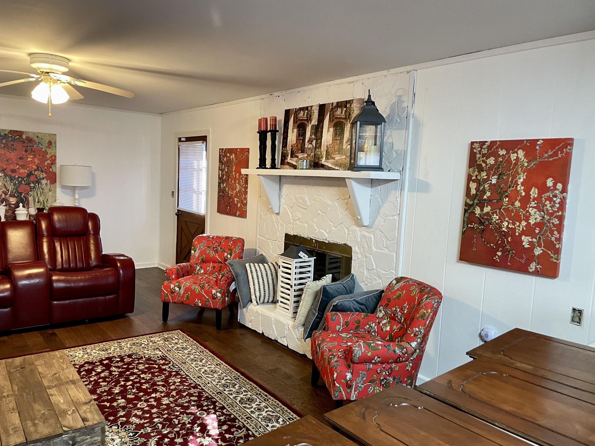 1110 Harmon Creek Road Eva, TN 38333 - Photo 11 of 18 a bedroom with furniture and a fireplace