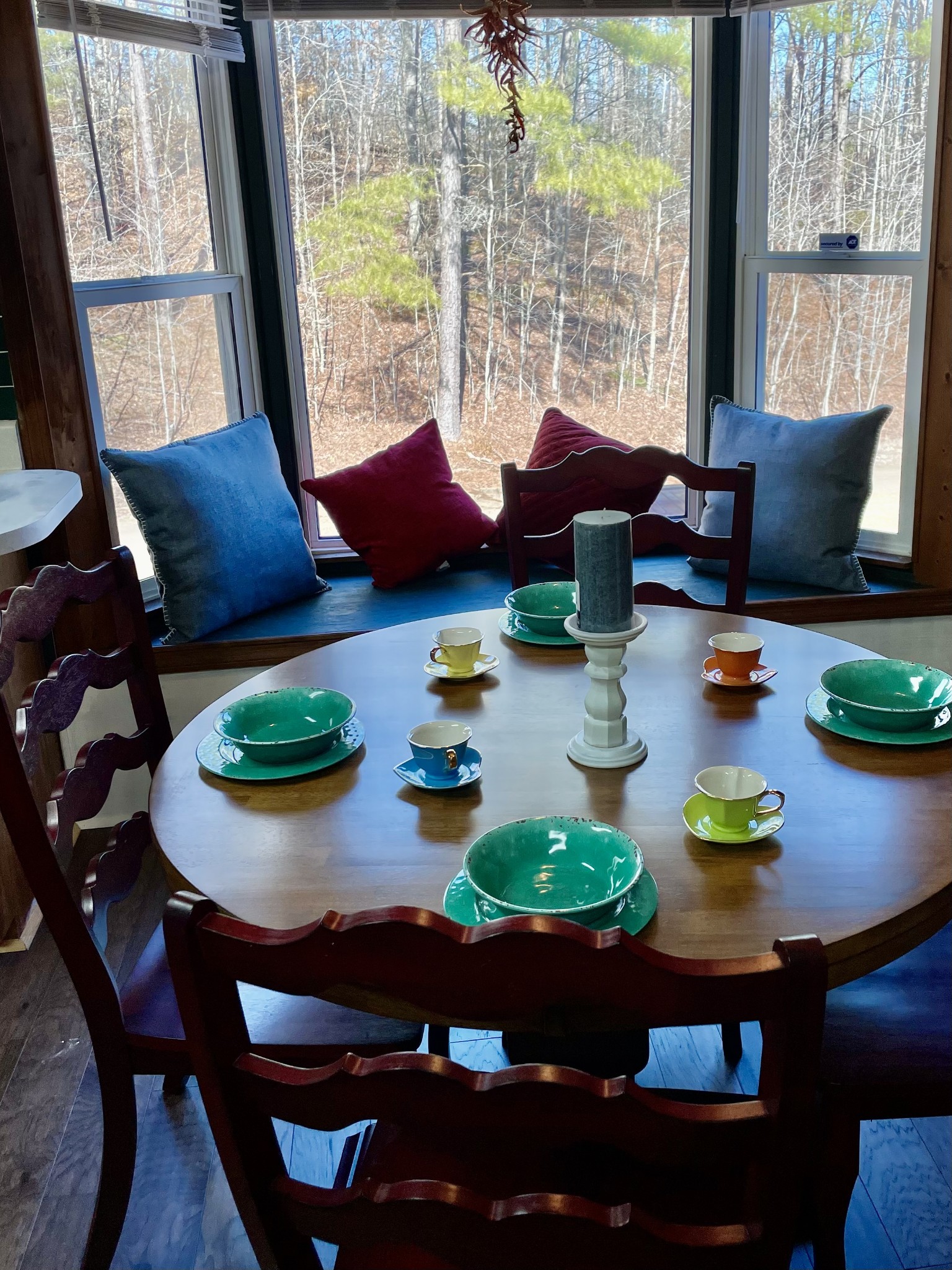 1110 Harmon Creek Road Eva, TN 38333 - Photo 14 of 18 a view of a dining room with furniture a rug and wooden floor