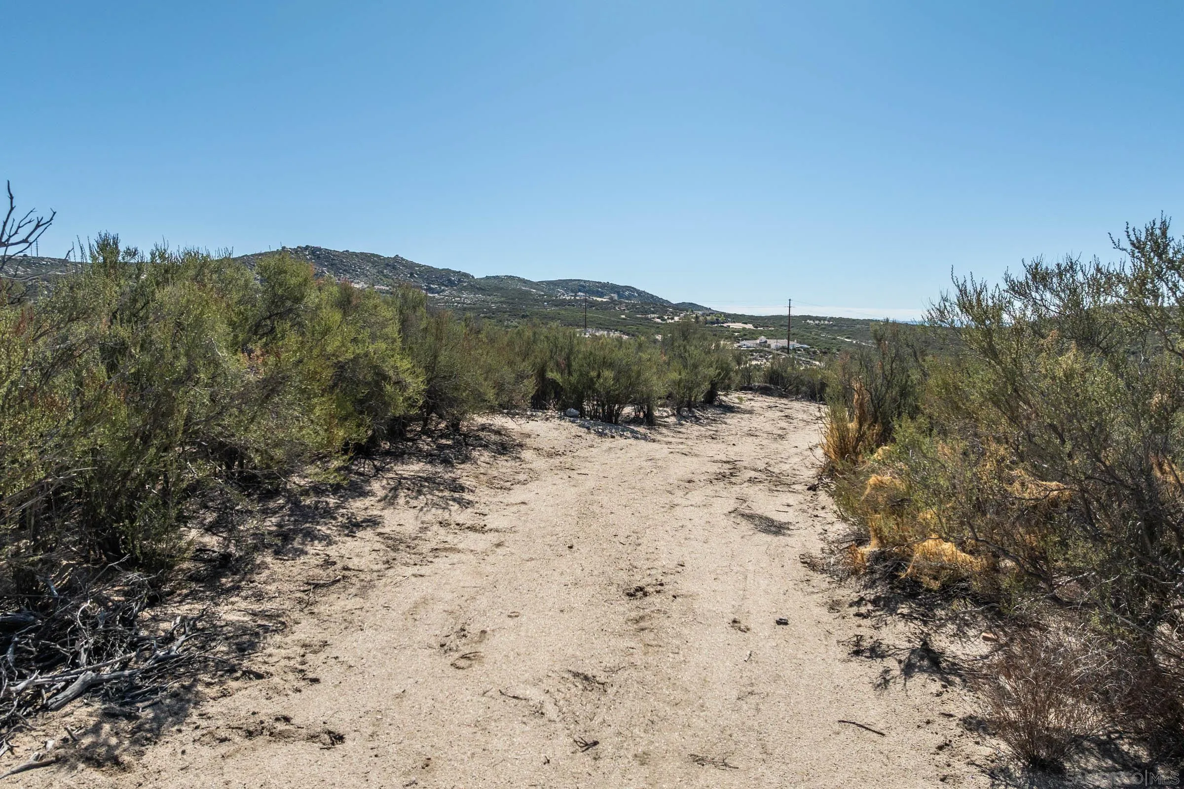 35613 Stagecoach Springs Road, Unit 466 Pine Valley, CA 91962 - Photo 28 of 28 a view of a dry yard with mountains in the background