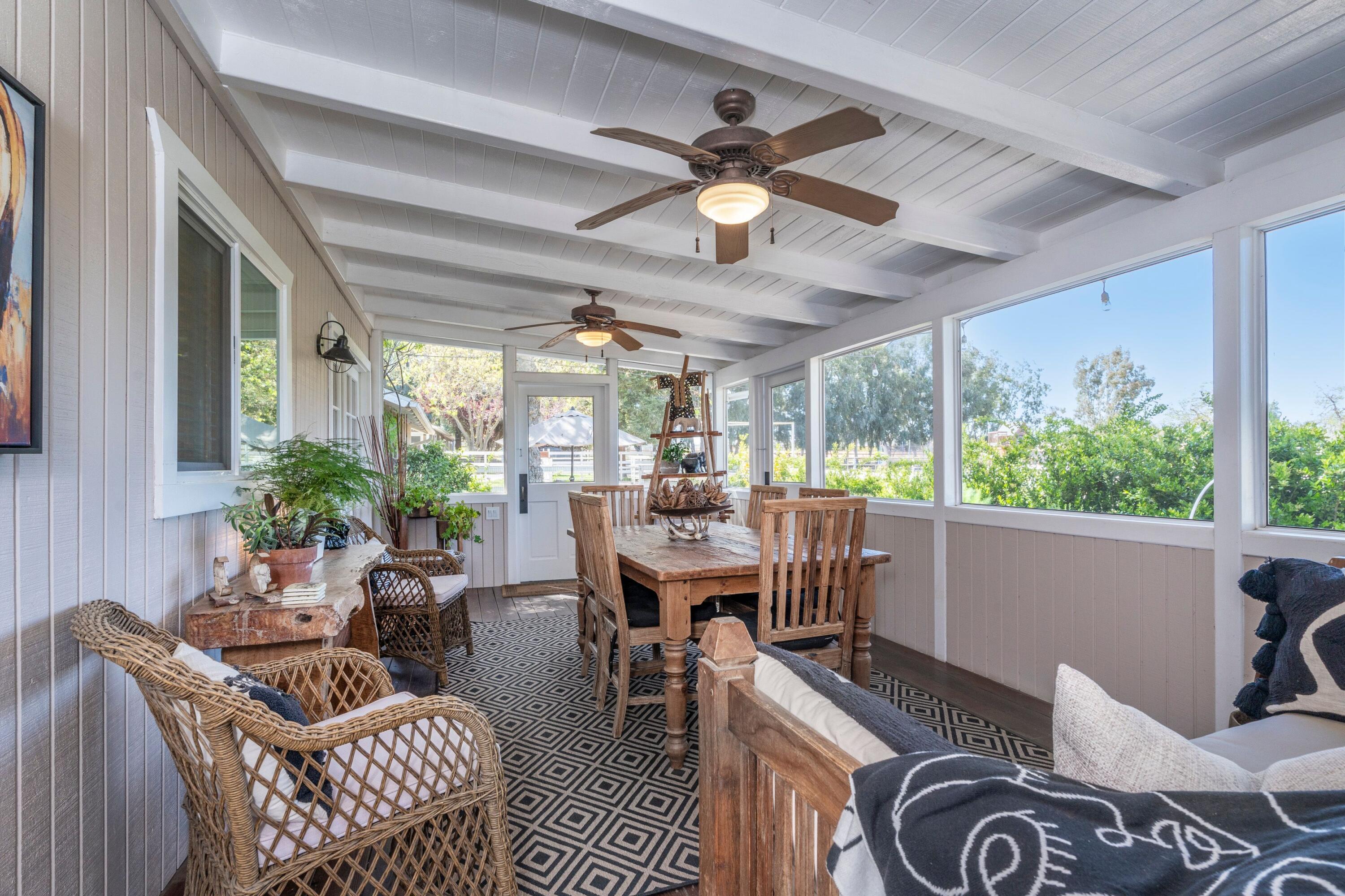 2921 Ontiveros Road Santa Ynez, CA 93460 - Photo 15 of 83 a view of a livingroom with furniture window and outside view