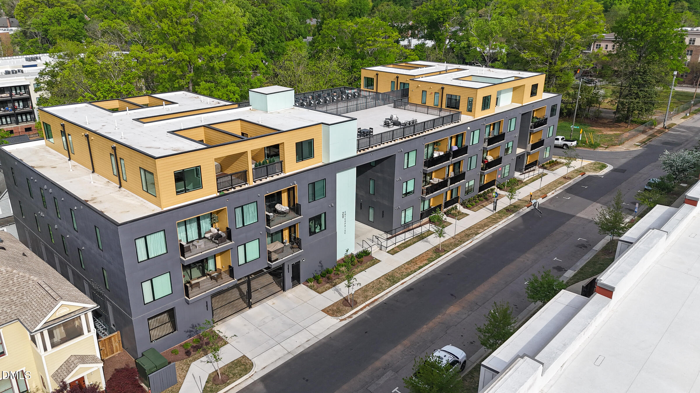 29 Enterprise Street, Unit 309 Raleigh, NC 27607 - Photo 33 of 46 DJI_20241206214318_0029_D