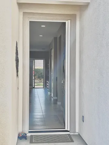 a view of a living room