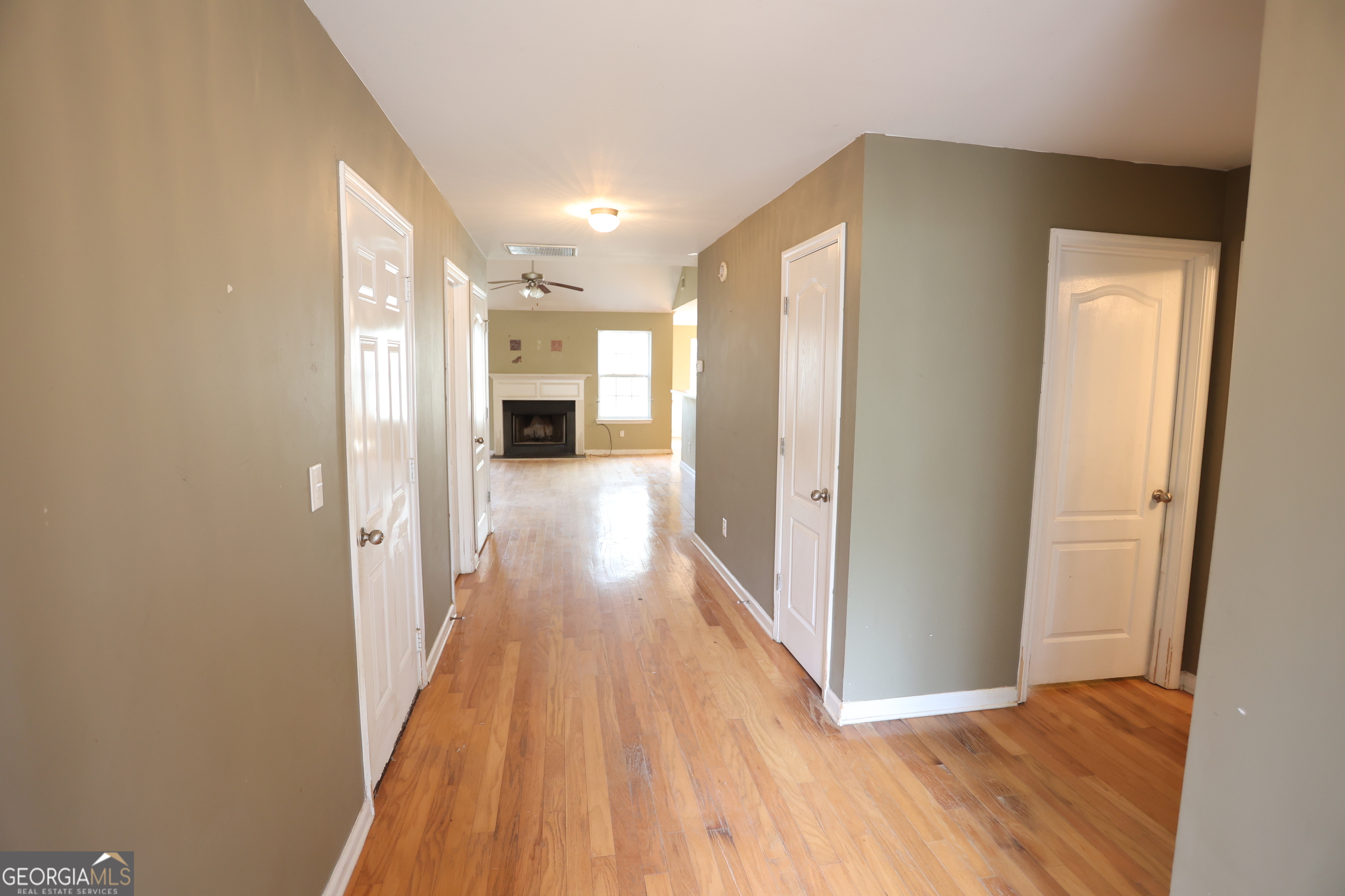 61 Concord Street North Concord, GA 30206 - Photo 9 of 37 a view of a hallway with wooden floor