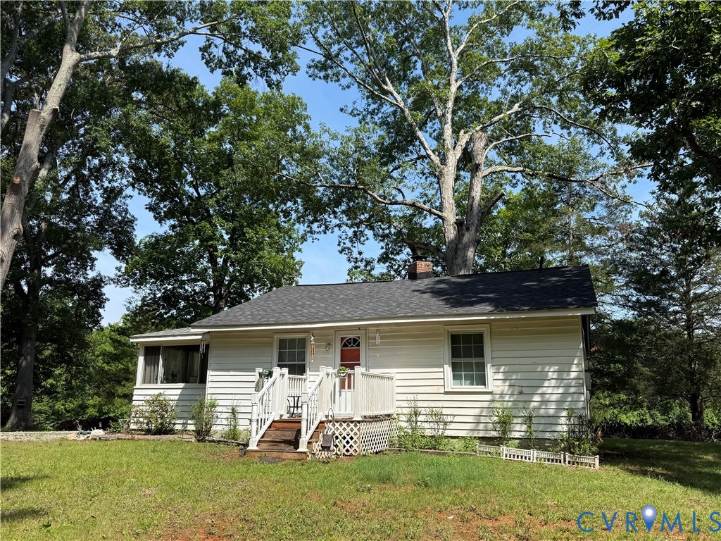 1600 Reams Road Powhatan, VA 23139 - Photo 10 of 10 Ranch-style exterior with white siding, a dark shi