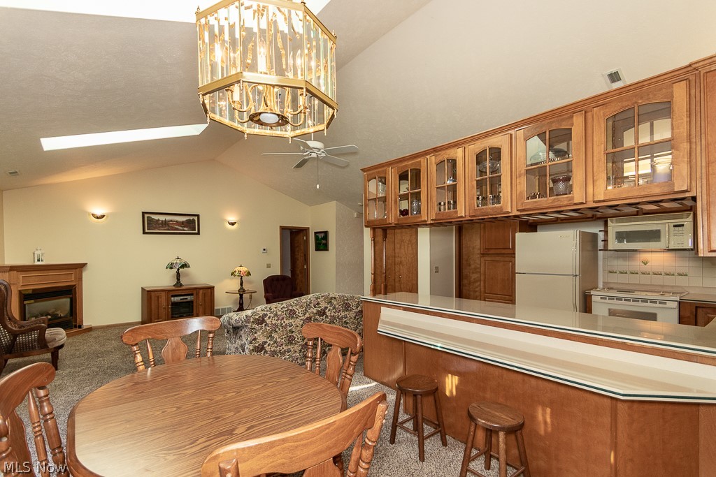 320 Harbor Ridge Lane Fairport Harbor, OH 44077 - Photo 16 of 38 View from the dining room into the kitchen and Great Room!