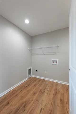 a view of empty room