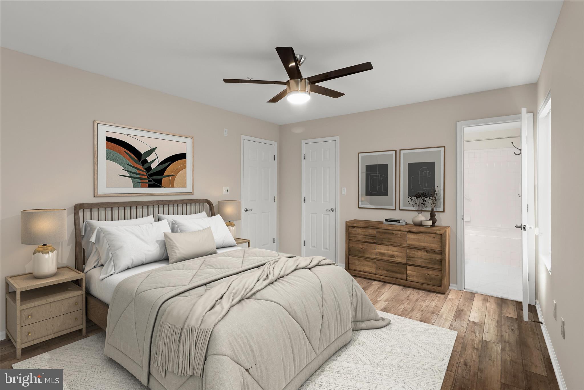 602 Churchill Road, Unit 602A Bel Air, MD 21014 - Photo 30 of 77 Primary Bedroom Suite-Virtually Staged