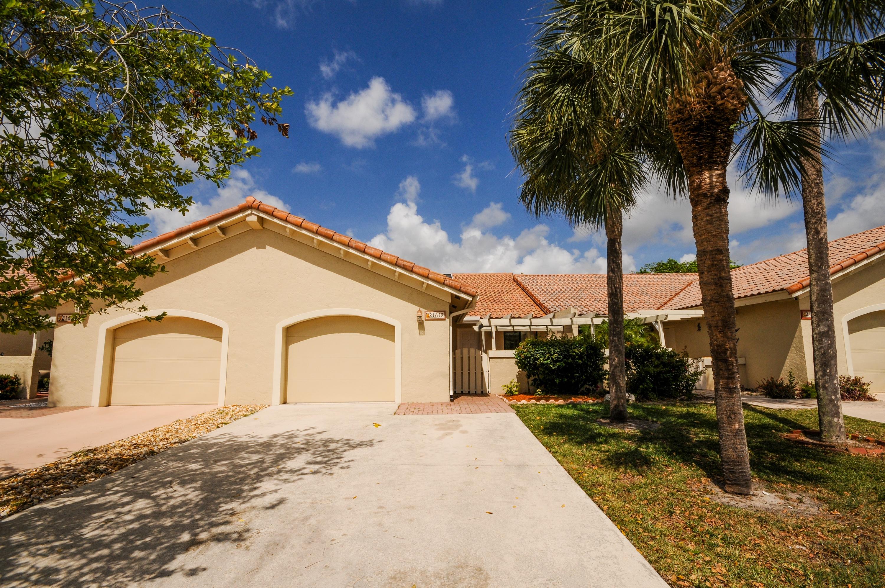 21619 Coronado Avenue Boca Raton, FL 33433 - Photo 1 of 19 Front of Villa