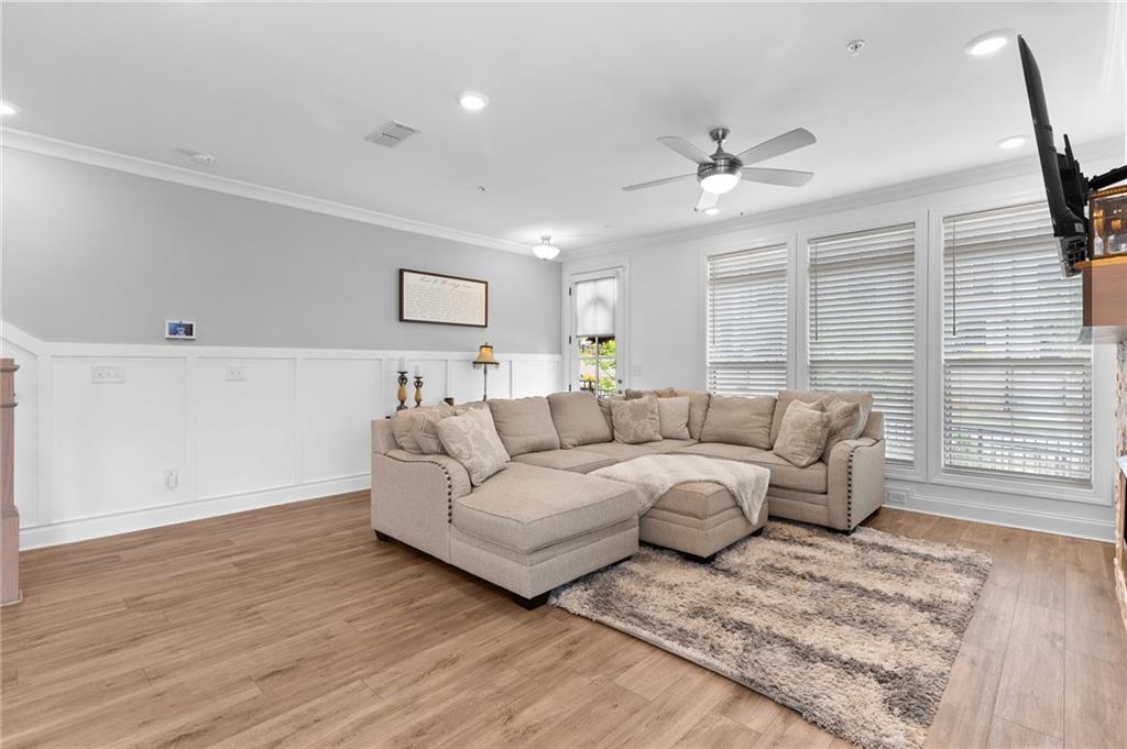 300 Olmstead Way Alpharetta, GA 30022 - Photo 4 of 52 a living room with furniture and a window